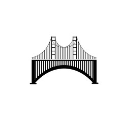  Bridge Concept Logo Design Template