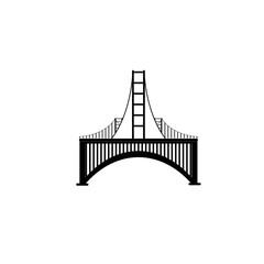  Bridge Concept Logo Design Template