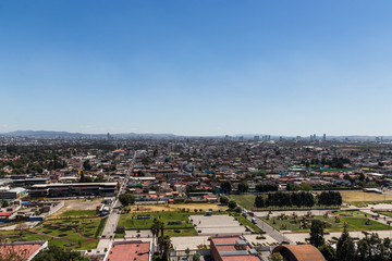 Aussicht über Puebla