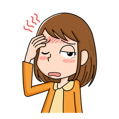 	熱　風邪　女性　インフルエンザ　ウイルス　病気