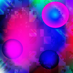 Modern Futuristic Background.