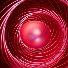 Geometric background. 3d illustration, 3d rendering.