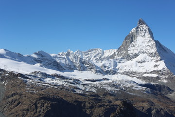 Matterhorn aufgenommen vom Gornergrat
