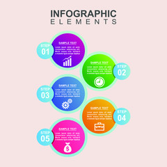 Infographic Elements Design Vector Template
