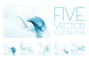 Abstract blue backgrounds