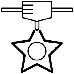 Gaming Medal Badge Vector Icon design