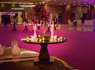 elegant wedding and gala decoration