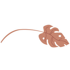 Abstract modern and stylish digital shape for clip art on the white isolated background. Creative colorful form.