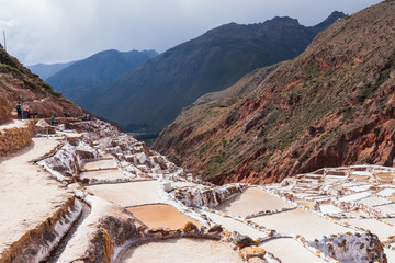 Salzminen von Maras, Peru