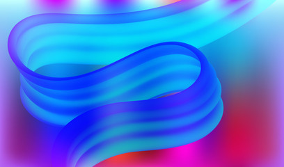 Colorful Vibrant Background, Fluid Elements.