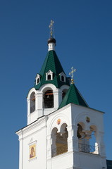 Church of the Intercession of the blessed virgin Mary in the Transfiguration monastery. The city of Murom, Vladimir region, Russia