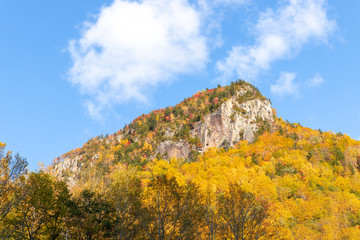 層雲峡の紅葉