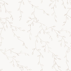 Pattern Watercolor Plant Flower Botanical