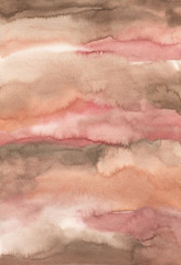 Watercolor Shape Texture Blush Art 