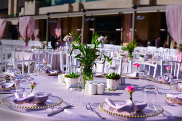 table in restaurant