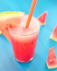 watermelon freshly squeezed juice, healthy eating concept, detox, diet