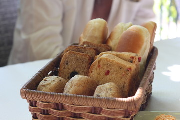 bread in basket