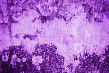 Purple concrete surface