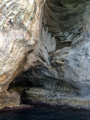 Seacoast of the Capri Island