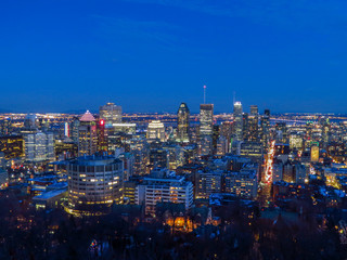 Montréal city night