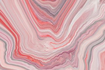 Marble ink colorful. orange marble pattern texture abstract background. can be used for background or wallpaper