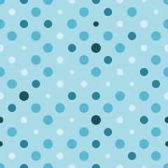 Seamless polka dots