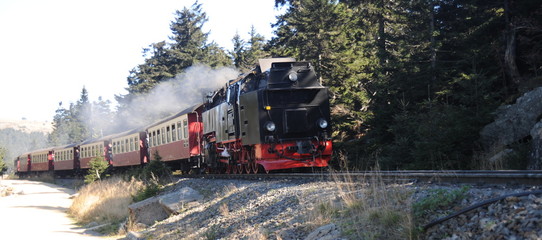 Mit der Brockenbahn zum Gipfel