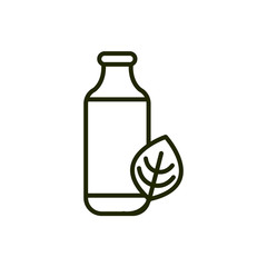 bottle environment ecology line and fill