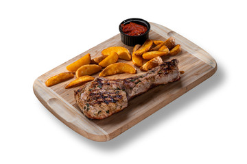 Pork cutlet with potatoes