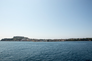 Fototapeta premium Gulf of Naples seacoast in summer