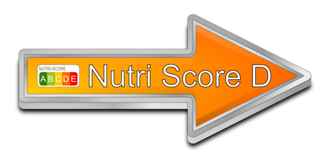 Nutri-Score Label, 5-colour Nutrition Label - illustration