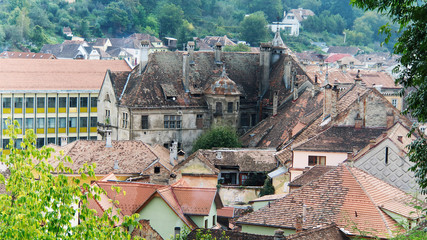 The City of Sighisoara in Romania, Europe