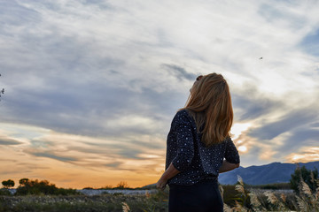 observando las nubes