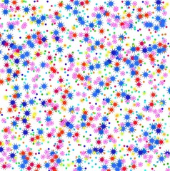 abstract background with confetti