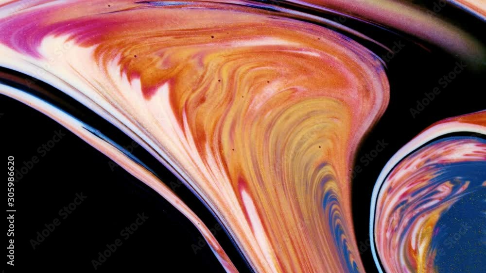 Wall mural swirls of marble. liquid marble texture. marble ink colorful. fluid art.