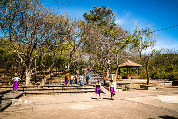A beautiful view of Uluwatu temple in Bali, Indonesia.