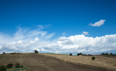 Obraz premium Countryside of Tuscany in summer