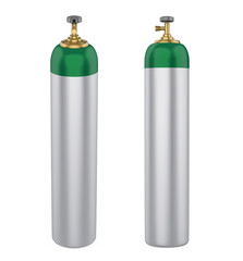 Gas Cylinder Isolated