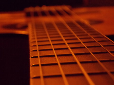 El traste de la guitarra