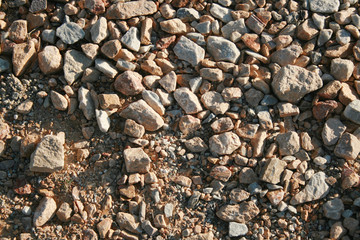 STONES ON THE GROUND TEXTURE