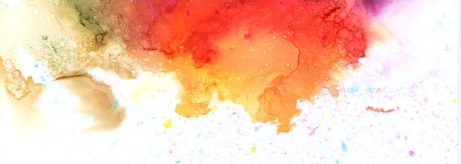 Art Abstract paint blots background. Alcohol ink colors. Marble texture.