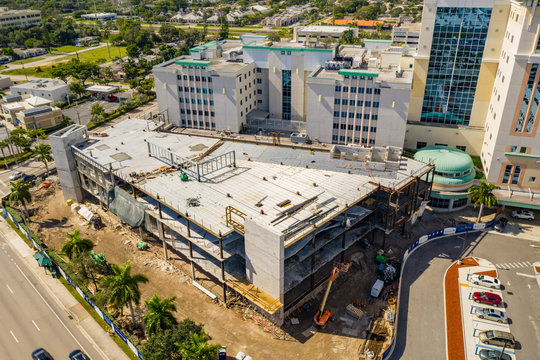 Aventura Hospital construction expansion 2019