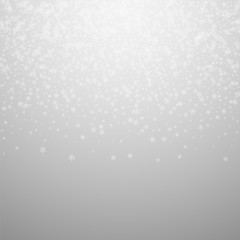 Beautiful glowing snow Christmas background. Subtl