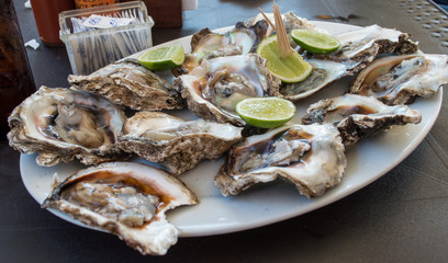 Oyster dish