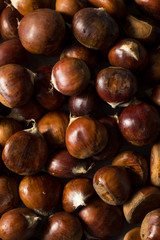 Raw Organic Brown Chestnuts