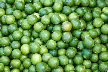 Lime Citrus Fruits In Fruit Market pattern texture