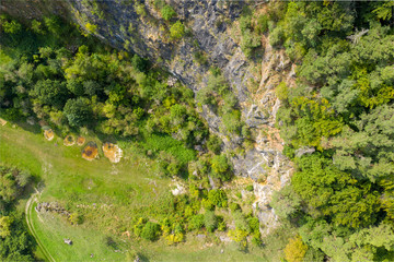 Felsen in der Urdonau