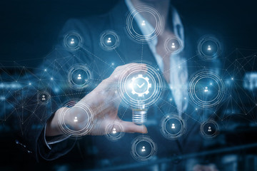 Concept of the idea as a result of coordinated team work.