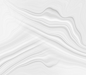 Obraz premium Abstract grey white waves and lines pattern. Futuristic template background. 