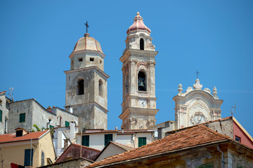 town, house, building, church, italy